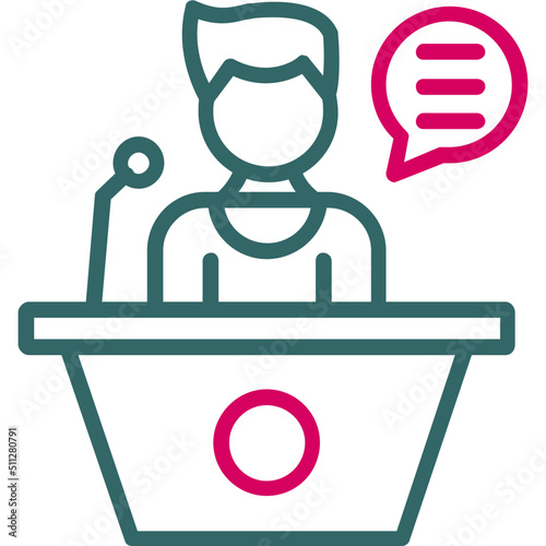 Speaking Icon