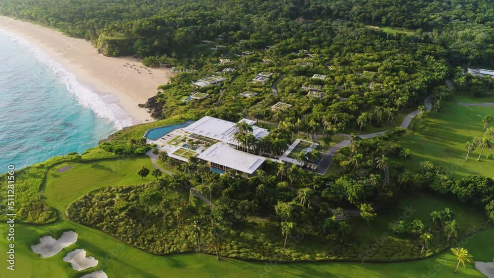 A concept hotel for a luxury getaway on the Caribbean coast. The ...