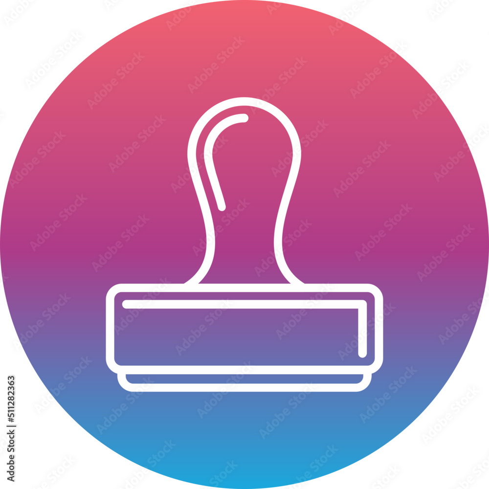 Rubber Stamp Icon Rubber Stamp Icon