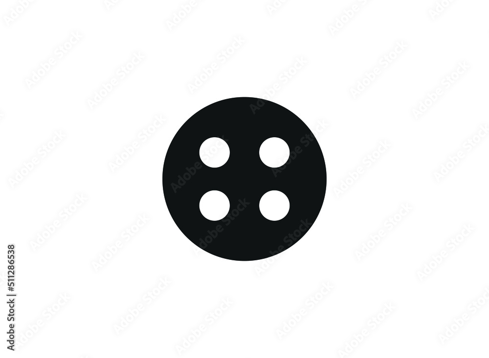 clothing button icon illustration isolated vector sign symbol. clothing button icon illustration isolated vector sign symbol.