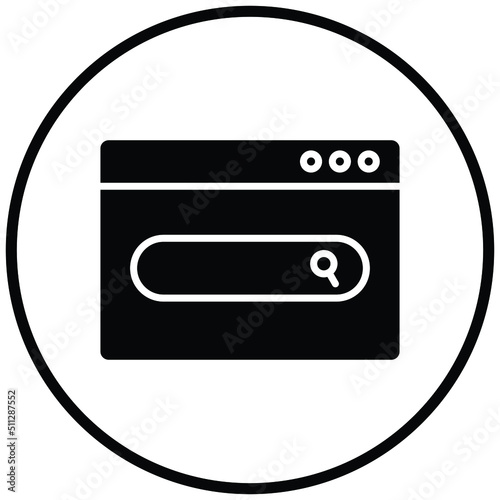 Website Search Icon Style