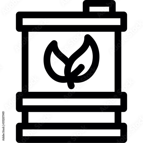 Biofuel Barrell Icon