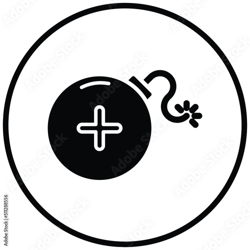 Pirate Bomb Icon Style