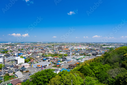 千葉県木更津市 太田山公園、きみさらずタワーから見える眺望