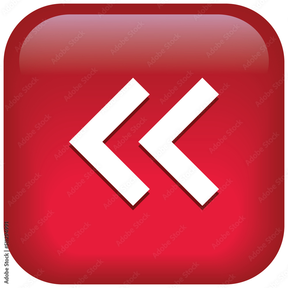 back backward red arrow sign icon back backward red arrow sign icon