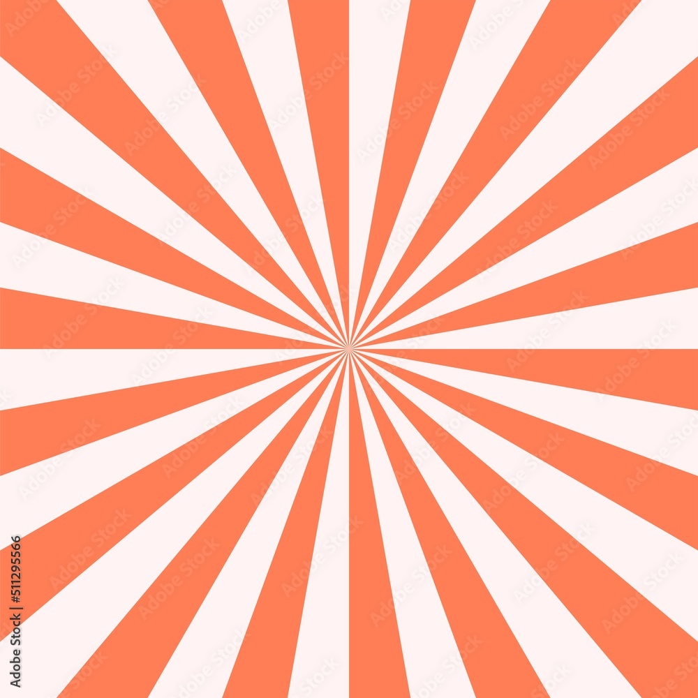 Fototapeta premium sunburst background template vector illustration