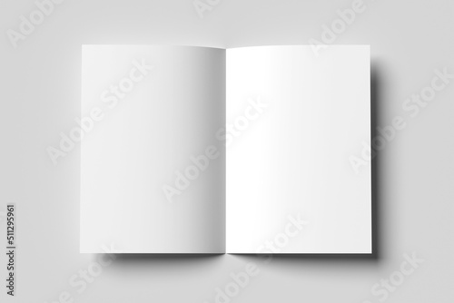 Bifold brochure mockup