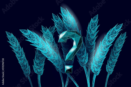 Fotografie, Obraz 3D wheat ears grain