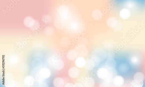Smooth and glowing pastel design background vector