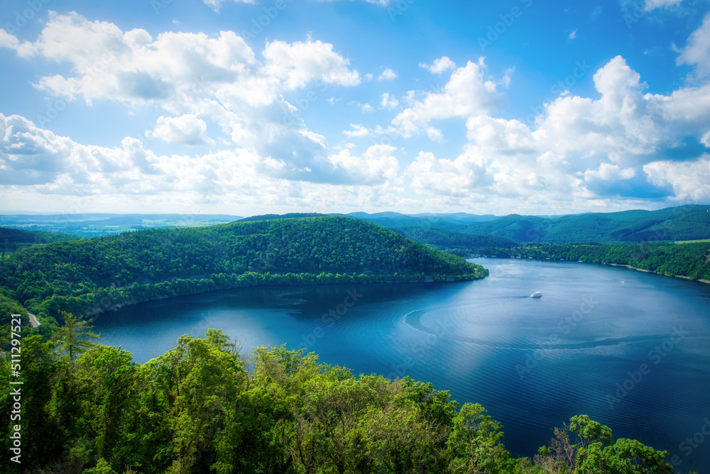 Am Edersee in Hessen - Nationalpark Kellerwald-Edersee