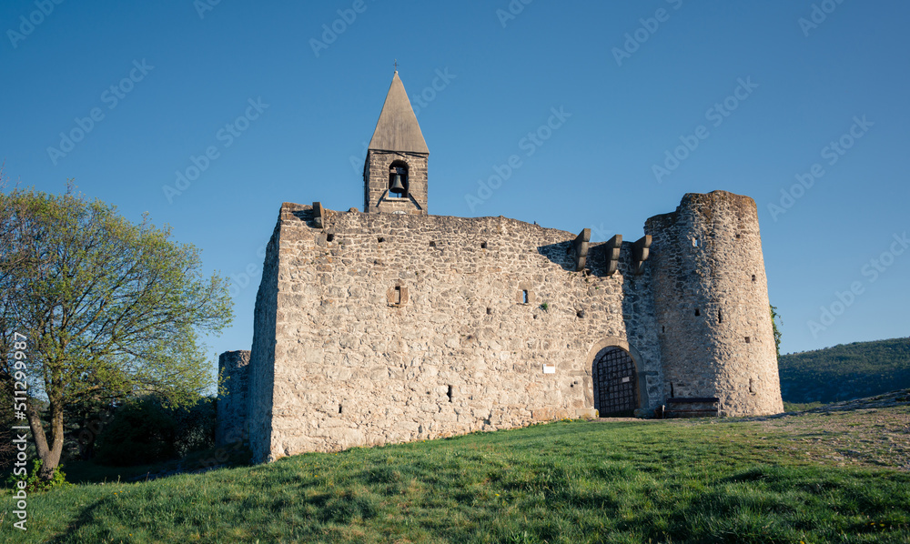 Medieval town of Hrastovlje in Slovenia Medieval town of Hrastovlje in Slovenia