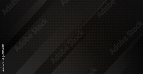 Black abstract geometric texture background. Modern shape concept. eps10 vector