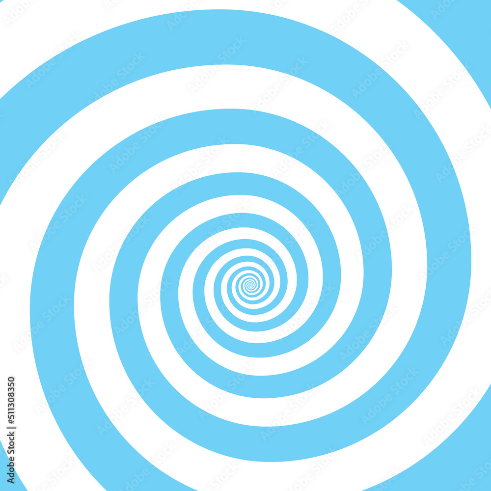 Artistic spiral shape. Vector drawing Artistic spiral shape. Vector drawing