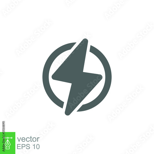 Power icon. Lightning, bolt, energy and thunder electric concept. Vector illustration isolated. EPS 10. Free Download Power icon. Lightning, bolt, energy and thunder electric concept. Vector illustration isolated. EPS 10. - GFXLoad