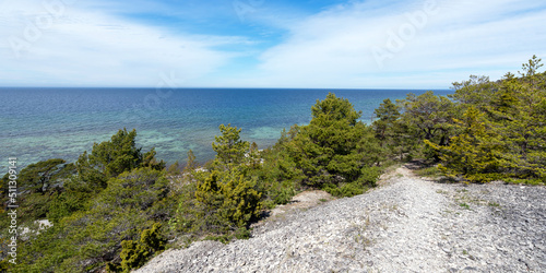 Högklint Visby Schweden