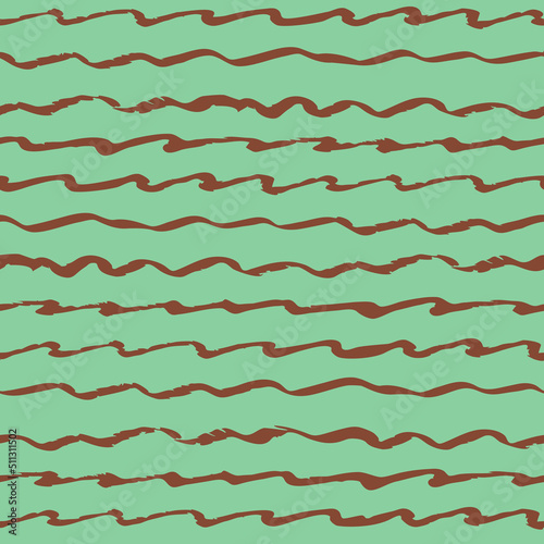 Vector Seamless Hand Drawn Scribble Pattern. Minimal Artistic Sketch Endless Print.