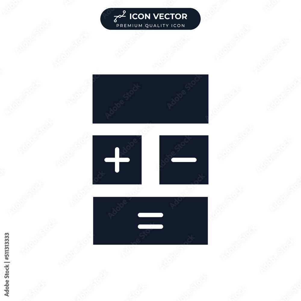 calculator icon symbol template for graphic and web design collection logo vector illustration calculator icon symbol template for graphic and web design collection logo vector illustration