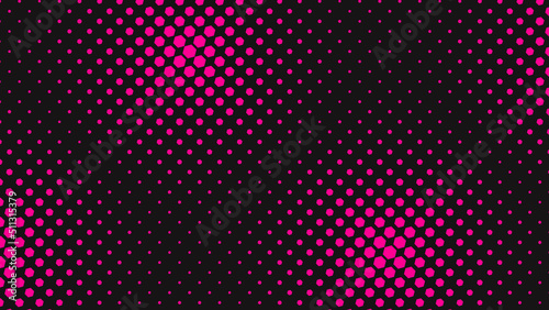 Abstract geometric texture. Halftone background with multicolored isolated rhombuses Vector design elements.