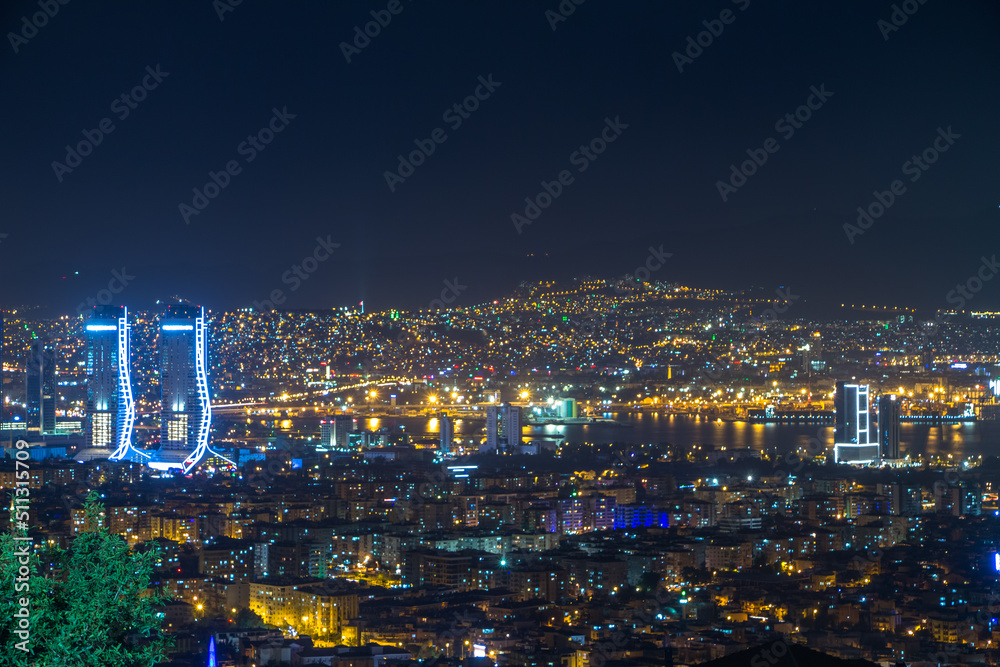 Obraz premium city at night