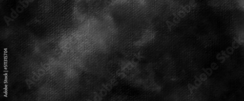 	
Elegant black background illustration with vintage grunge texture and dark gray charcoal color paint. black stone concrete texture background anthracite panorama banner long horizontal background.