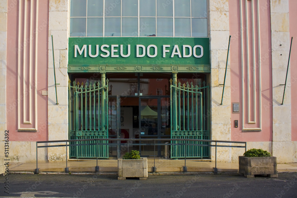 Fado Museum in Lisbon, Portugal