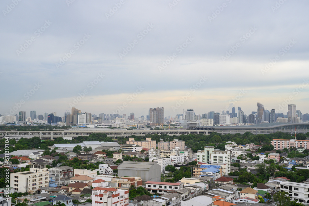view of the bangkok city