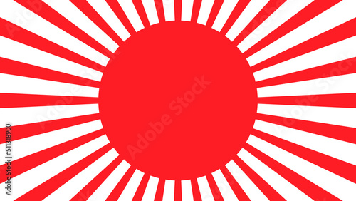 Konstfotografi ライジングサンフラッグの柄