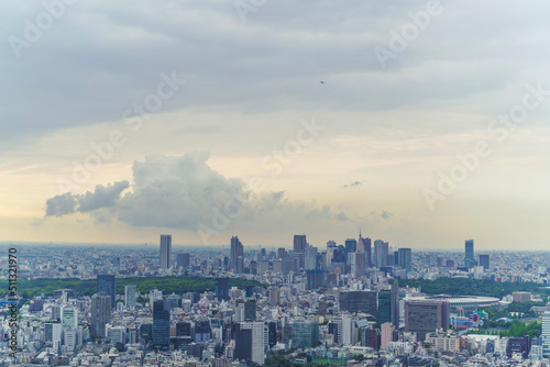 city skyline panorama