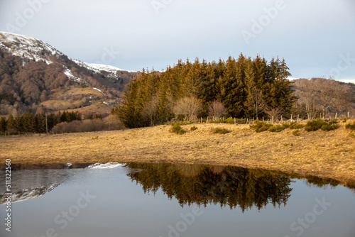 lake in the mountains
