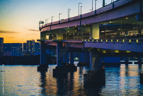 bridge at night