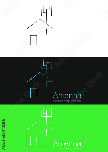 Antenna logo template