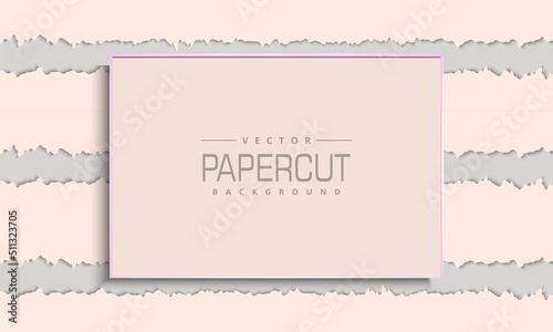 abstract papercut background