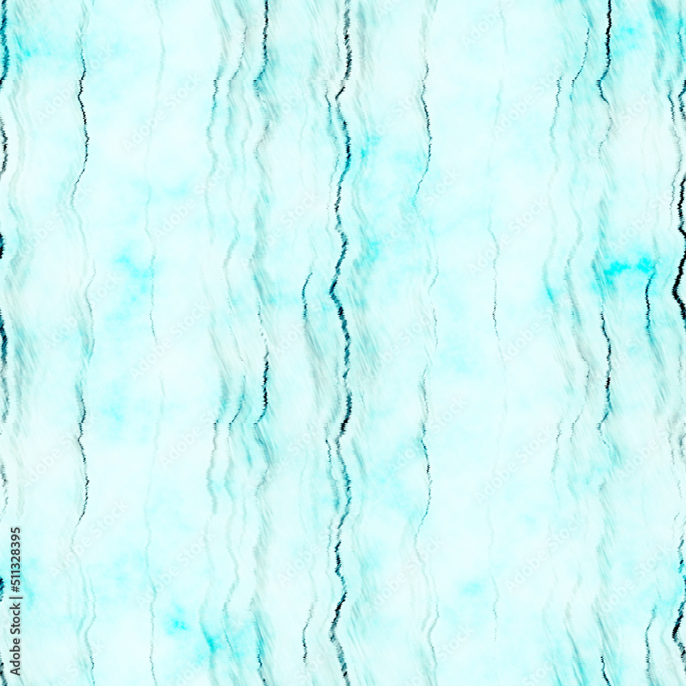 Aegean Teal blue grunge dyed bleed wash mottled linen print pattern. Modern distressed textile effect background in nautical maritime style. Masculine tie dye worn home decor fashion streaked design