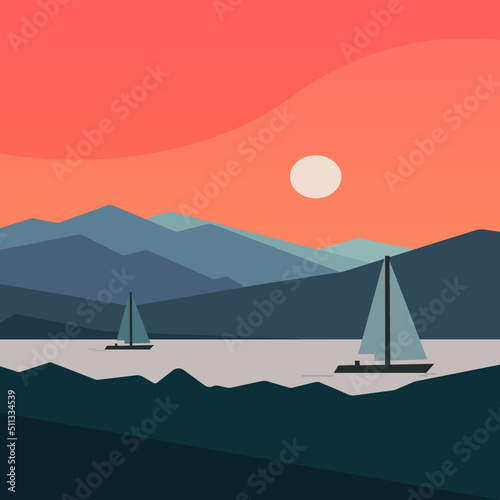 boat in the sea