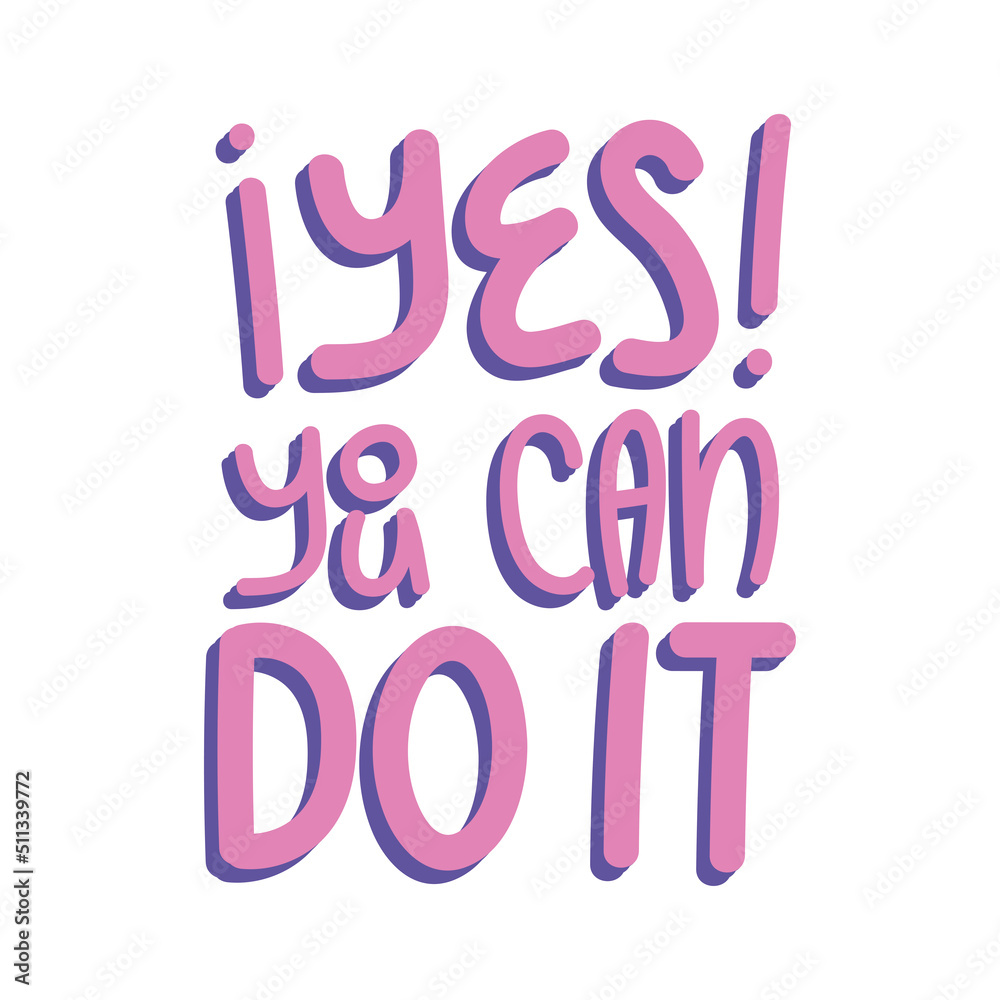 yes you can do it lettering yes you can do it lettering