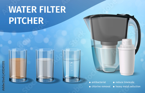 Water Filter Realistic