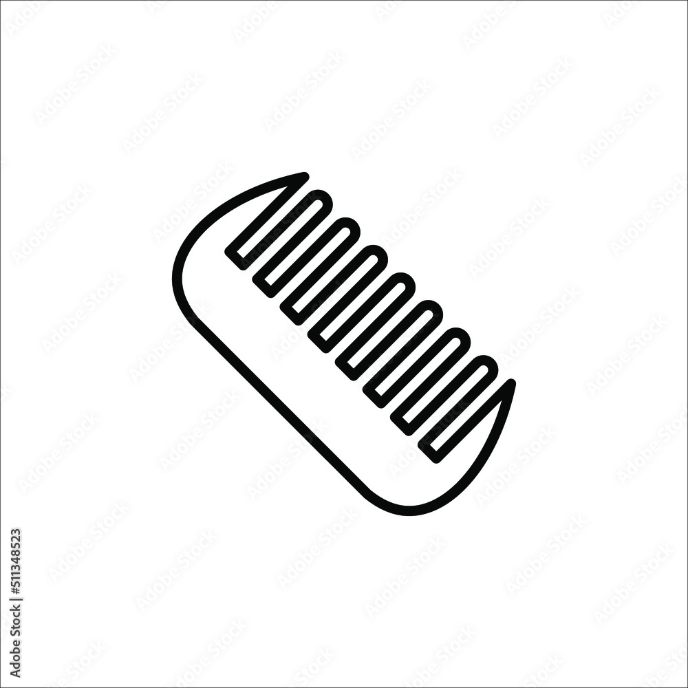 comb icon vector design logo element. comb of beauty, hair stylist, fashion, salon women in comb illustration. comb icon vector design logo element. comb of beauty, hair stylist, fashion, salon women in comb illustration.