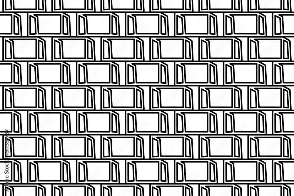 Seamless pattern completely filled with outlines of football goal symbols. Elements are evenly spaced. Vector illustration on white background Seamless pattern completely filled with outlines of football goal symbols. Elements are evenly spaced. Vector illustration on white background
