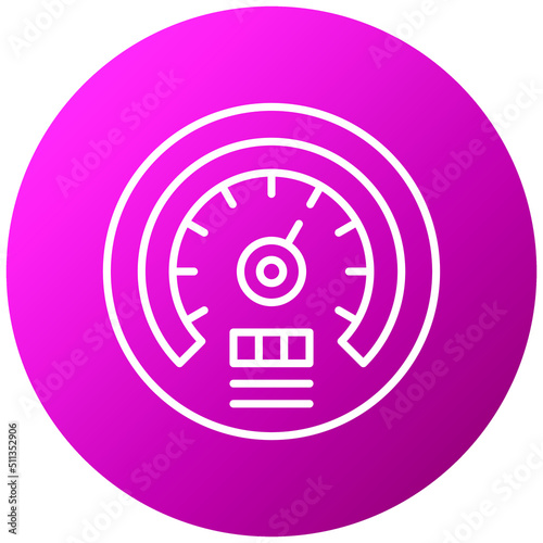 Tachometer Icon Style