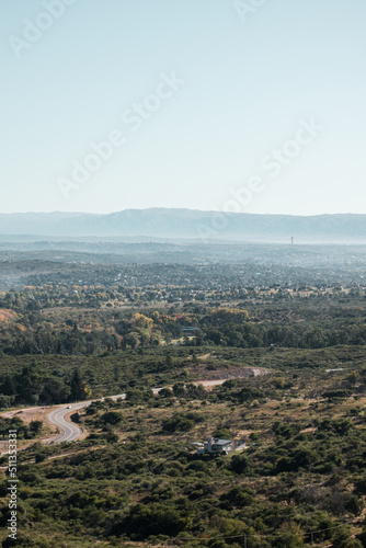 Incredible view at 2000 meters high in the Sierra de las Altas Cumbres in Cordoba