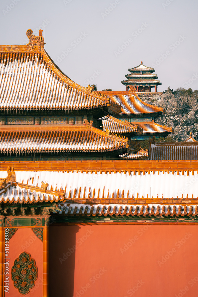 the forbidden city in beijing, china the forbidden city in beijing, china