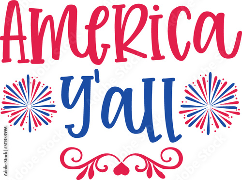 4th of july t shirt and svg design