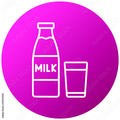 Milk Icon Style