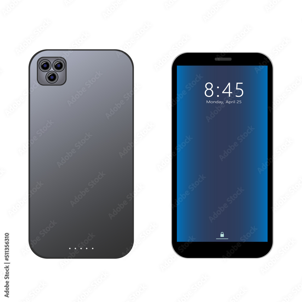 Realistic image jpg smartphone computer lock screen with abstract colored geometric wallpaper. Big and small modern tablet PC design isolated on white background. jpeg image jpg Illustration
Realistic image jpg smartphone computer lock screen with abstract colored geometric wallpaper. Big and small modern tablet PC design isolated on white background. jpeg image jpg Illustration