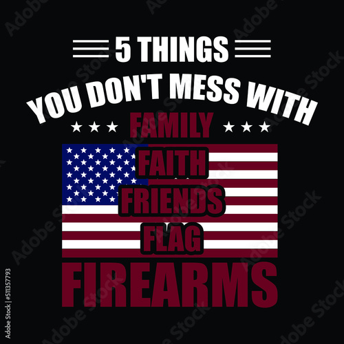 4th of July Independence Day t shirt design