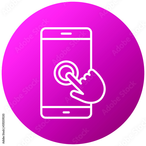Touch Technology Icon Style