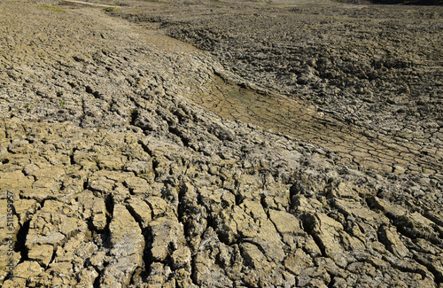 Landscape soil dry earth drought