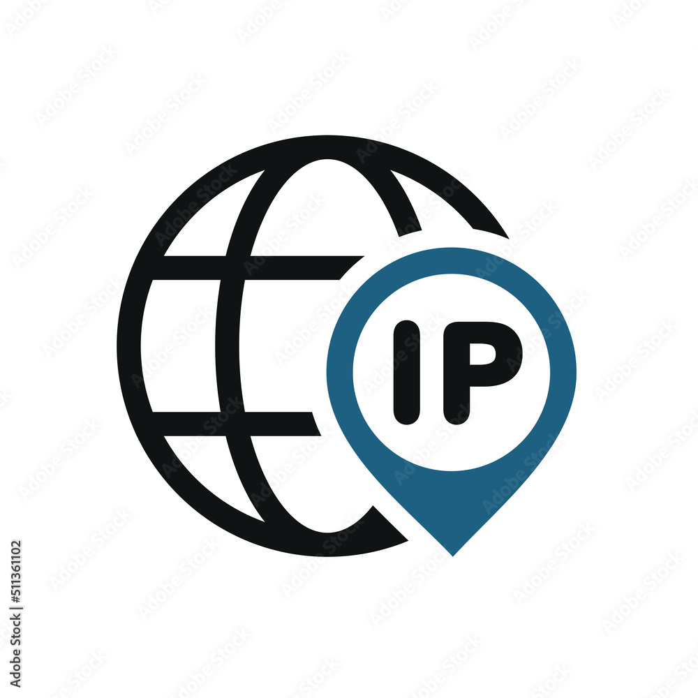 IP connection icon. Vector illustration IP connection icon. Vector illustration