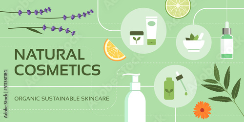 Natural cosmetics and herbal preparations