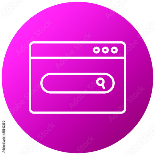 Website Search Icon Style